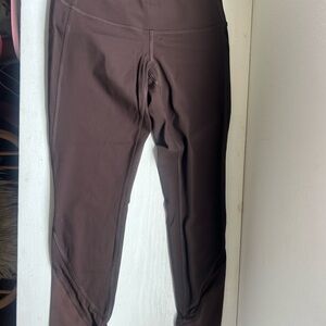 Lululemon Brown High-Waisted Capri Leggings
